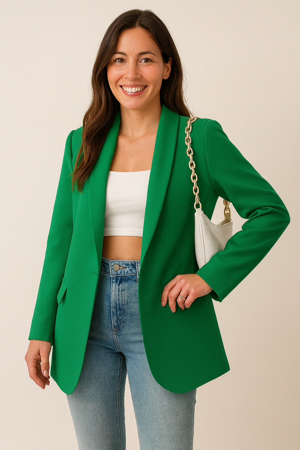 Elegant Damblazer – Tidlös & Bekväm