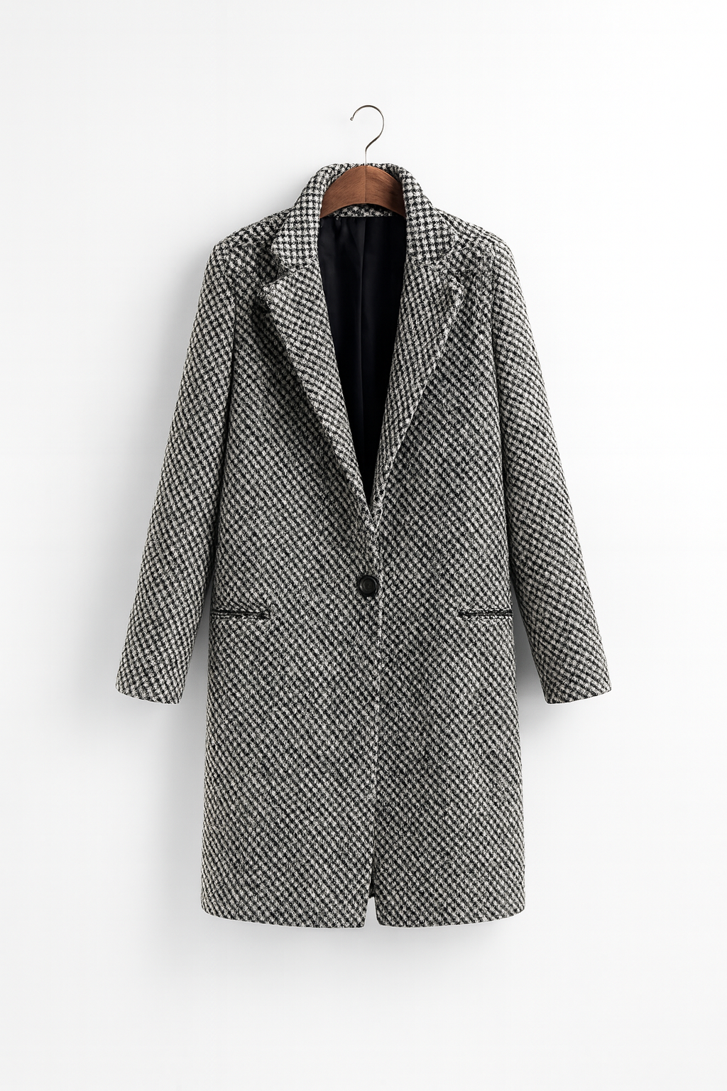 Nora™ – Elegant Höstjacka med Klassiskt Mönster