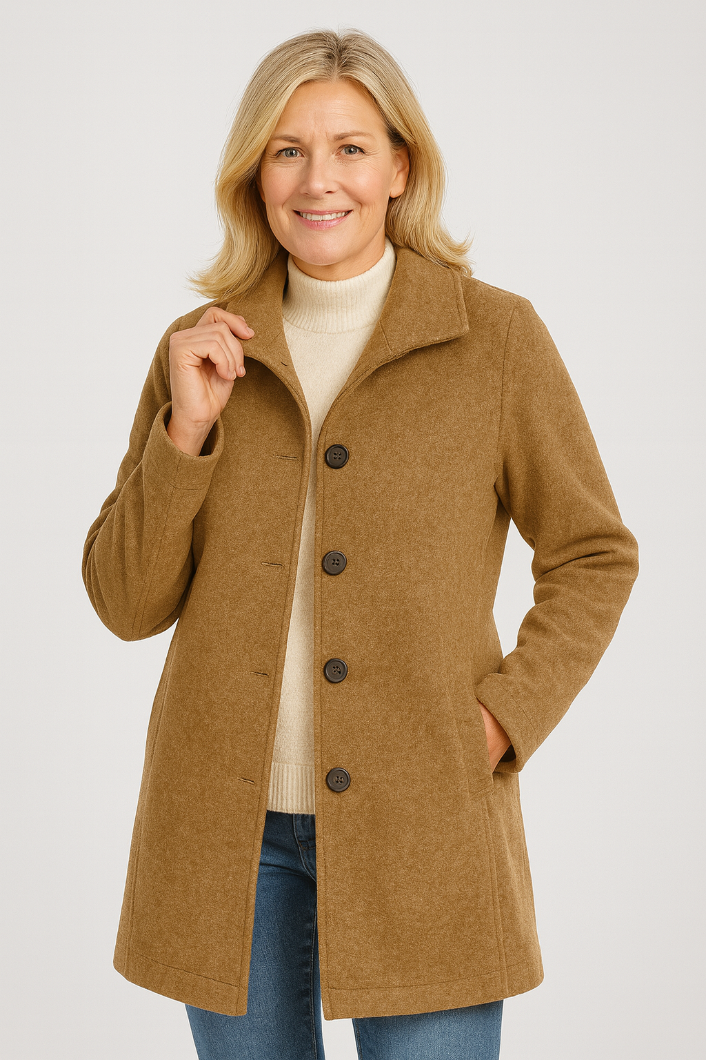 Elegant Damkappa – Stilren, Bekväm & Perfekt för Alla Tillfällen