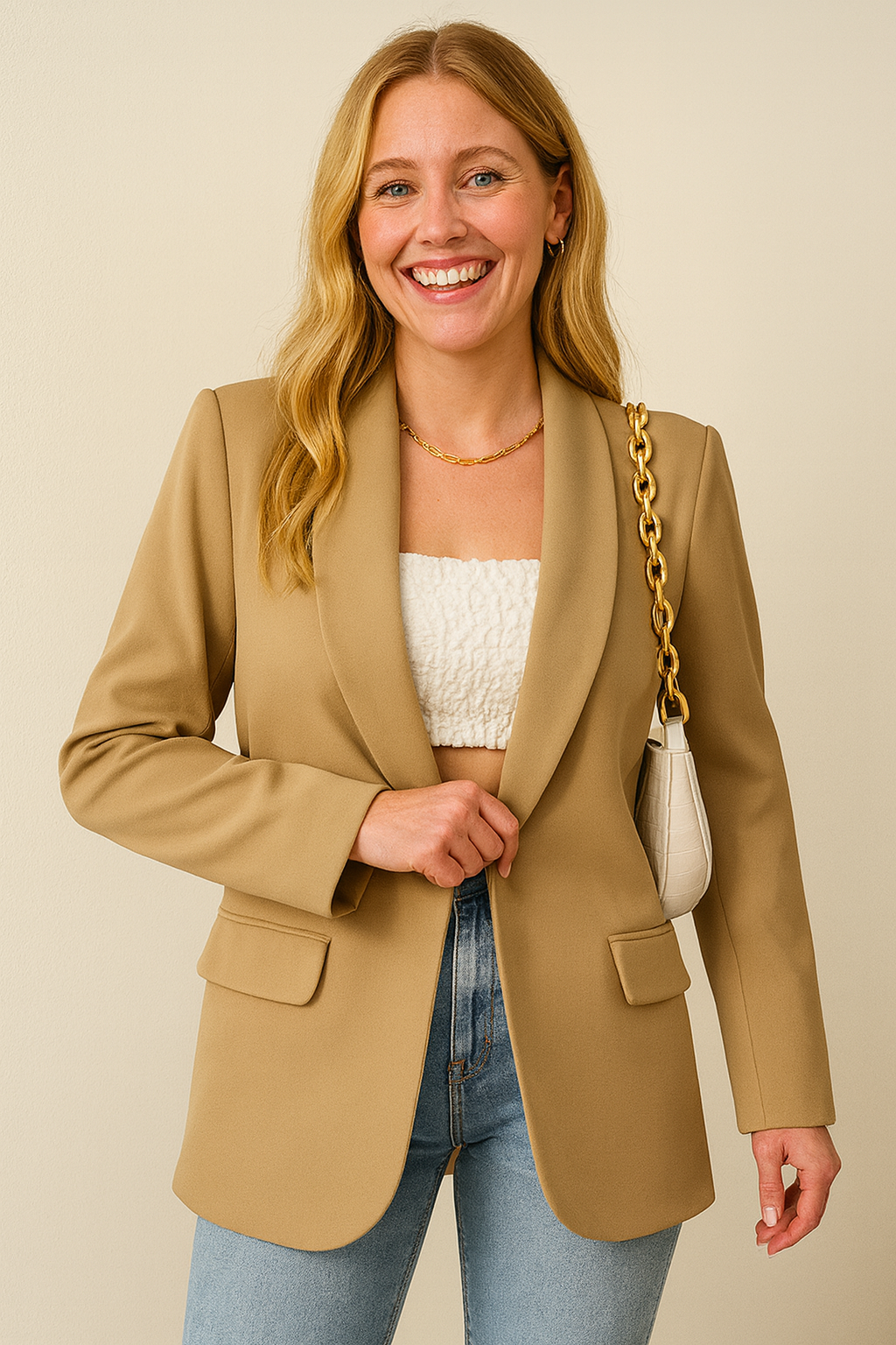 Elegant Damblazer – Tidlös & Bekväm