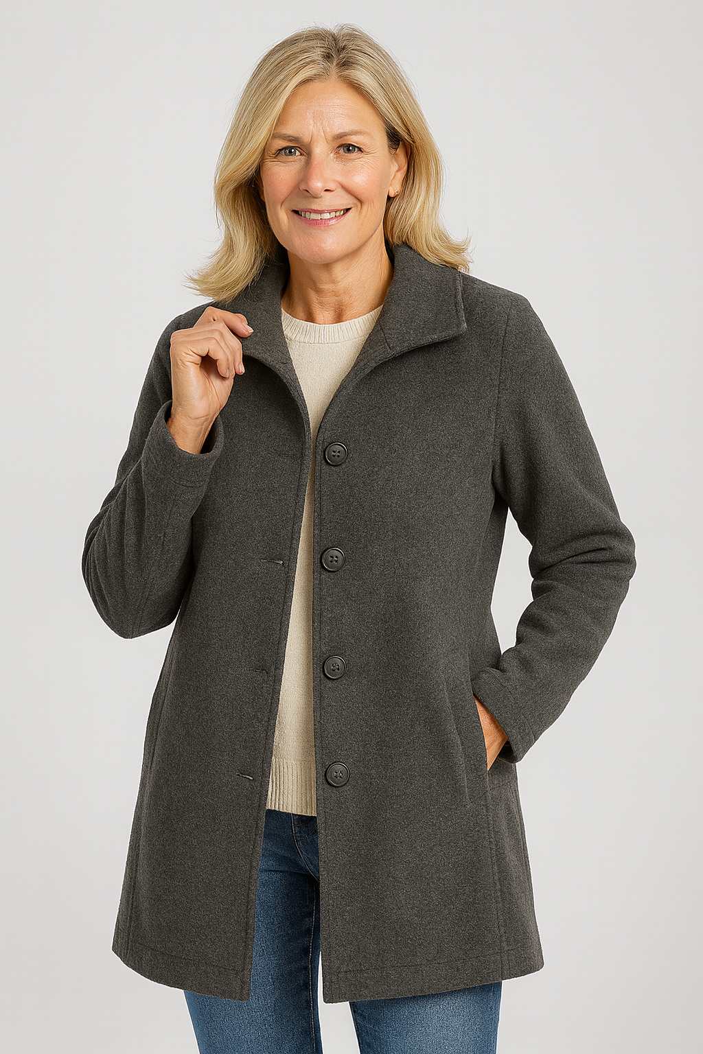 Elegant Damkappa – Stilren, Bekväm & Perfekt för Alla Tillfällen