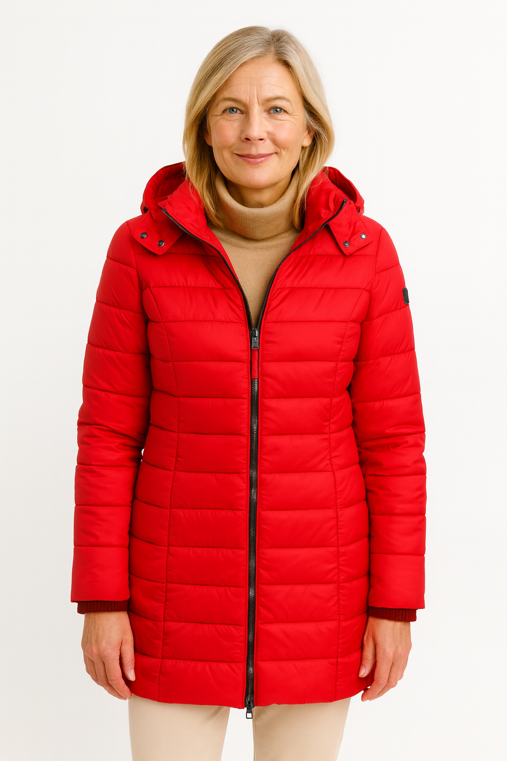 Lyxig Damjacka – Varm, Lätt och Stilren för Varje Dag