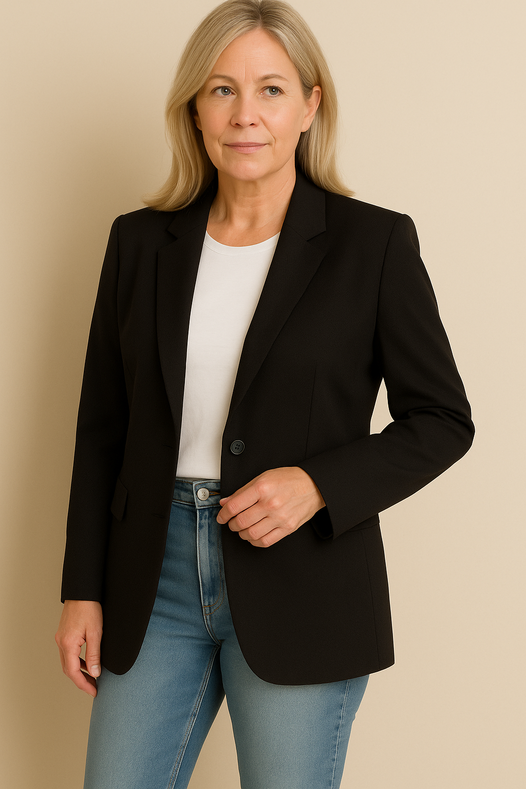 Elegant Damblazer – Tidlös & Bekväm