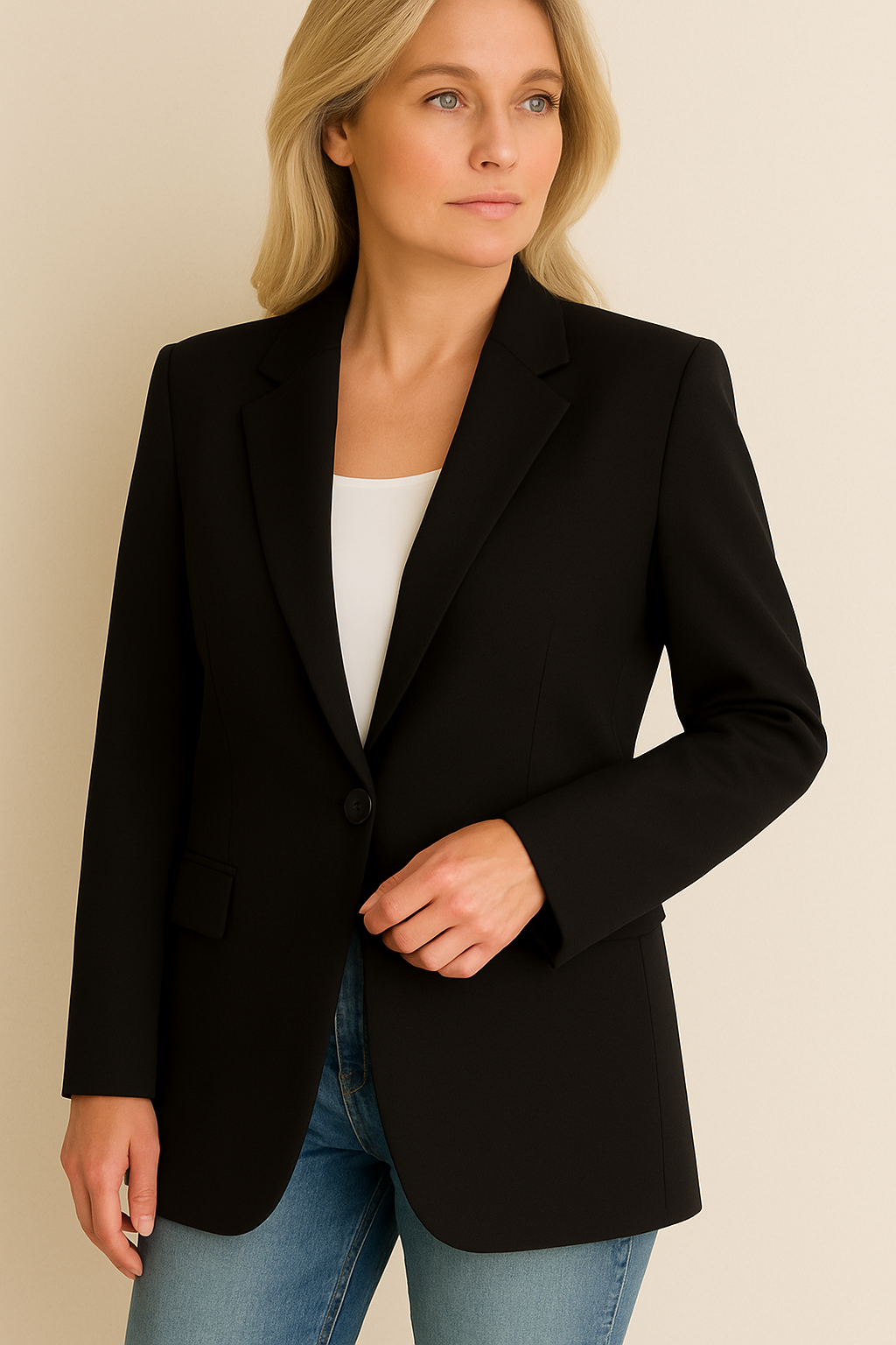 Elegant Damblazer – Tidlös & Bekväm