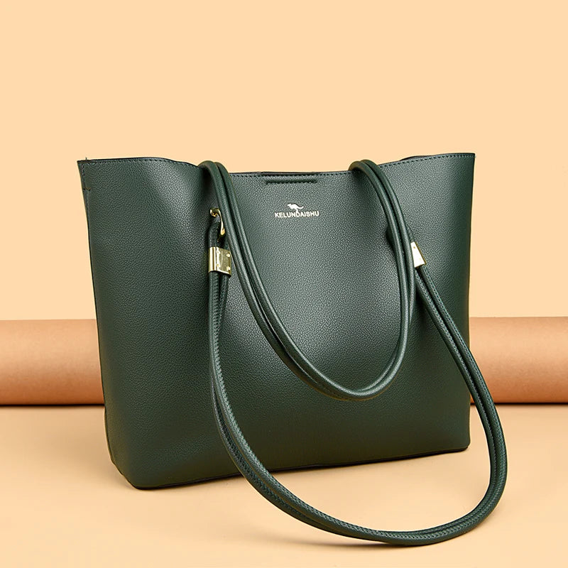 Celina™ – Elegant Handväska i Premium Läderlook