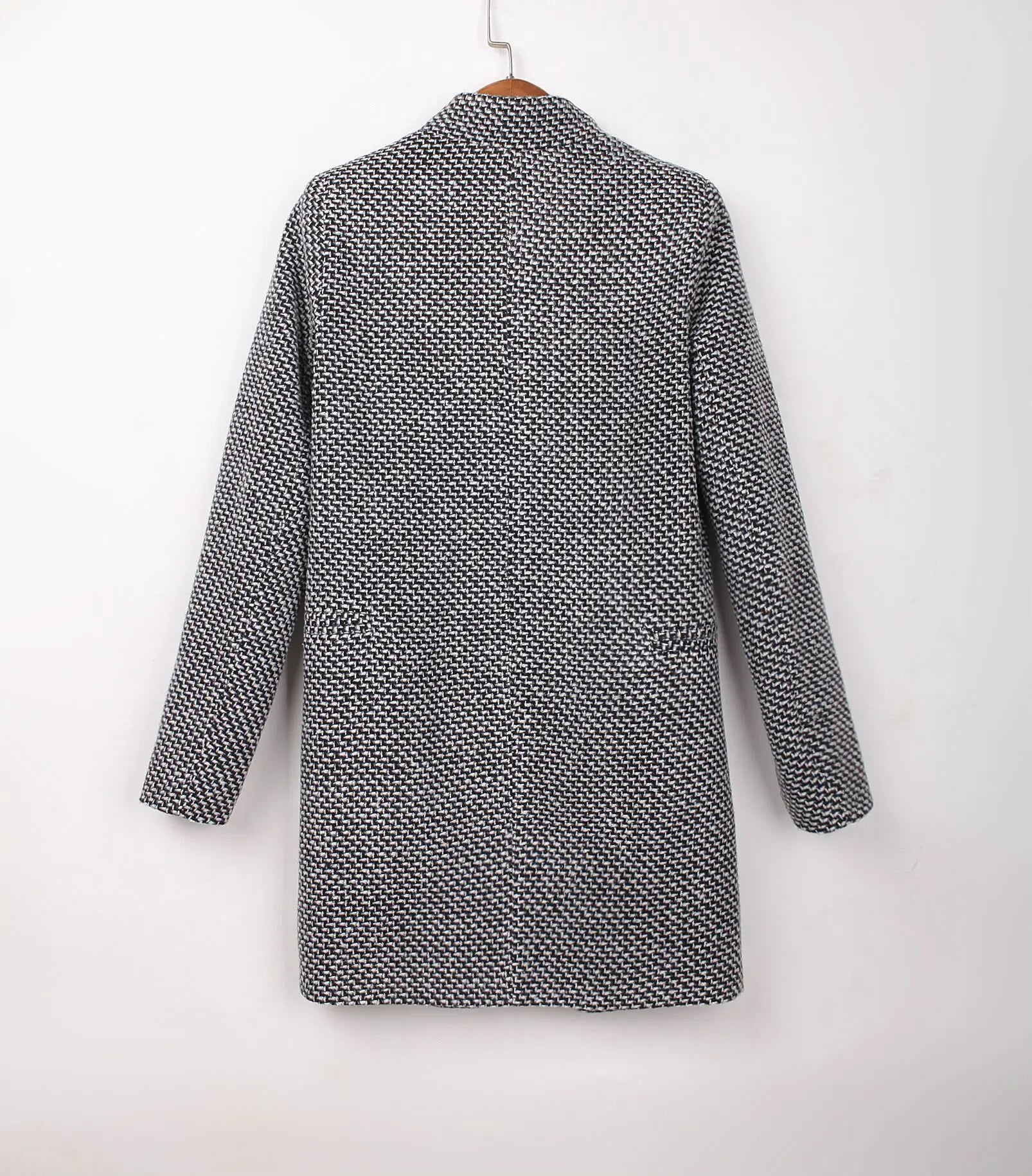 Nora™ – Elegant Höstjacka med Klassiskt Mönster