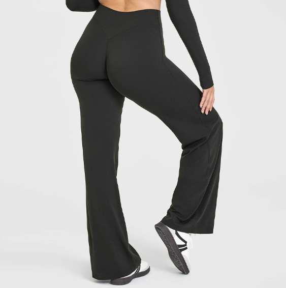 Damers Flared Sport- & Yogabyxor – Bekväma & Formande