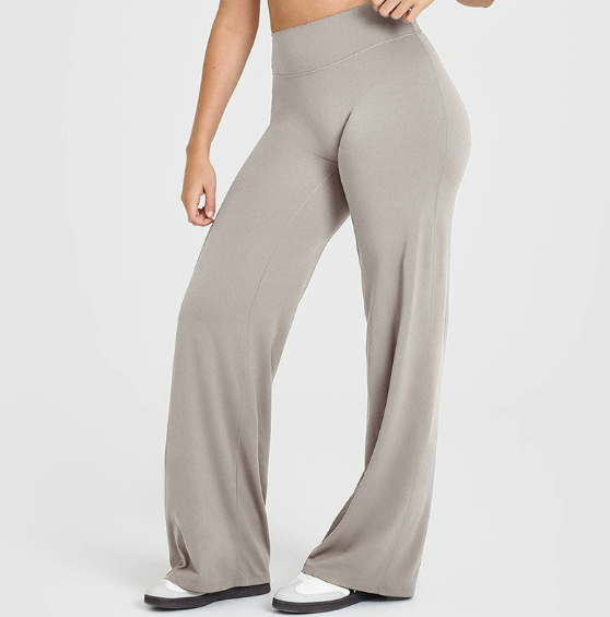 Damers Flared Sport- & Yogabyxor – Bekväma & Formande