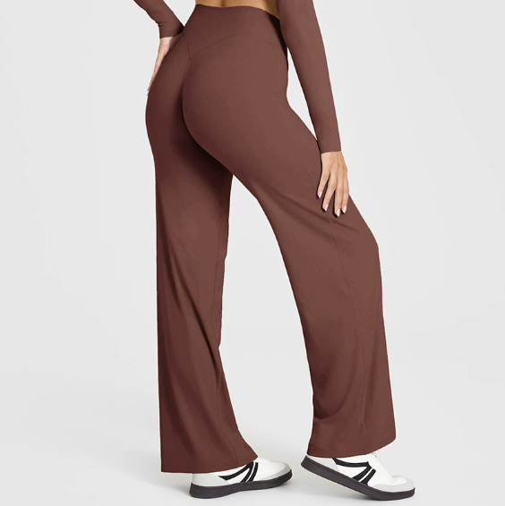 Damers Flared Sport- & Yogabyxor – Bekväma & Formande