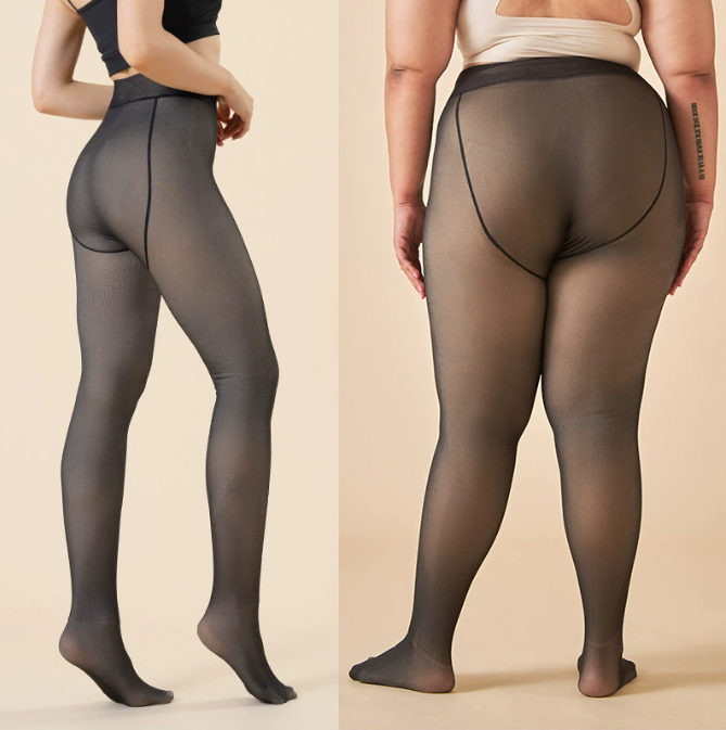 Lina™ – Varm Fleece Strumpbyxa för Vintern