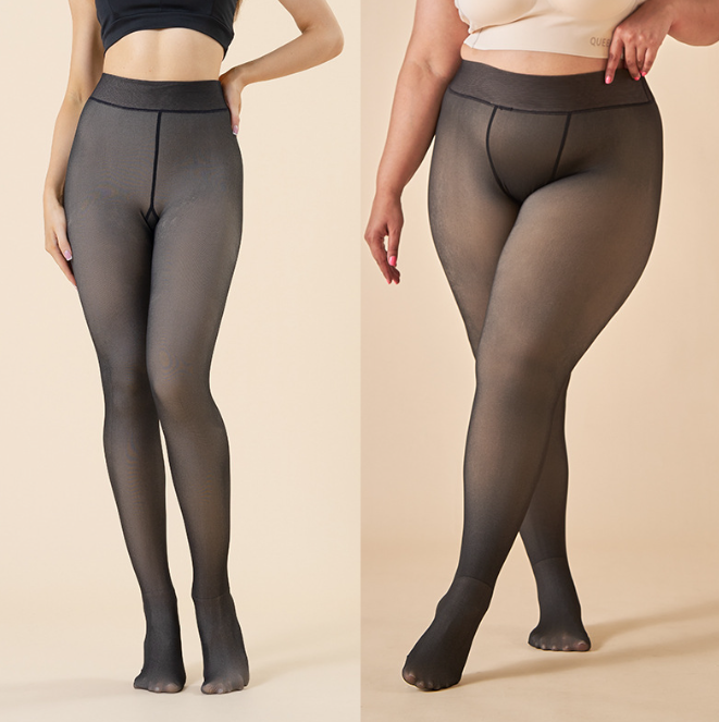 Lina™ – Varm Fleece Strumpbyxa för Vintern