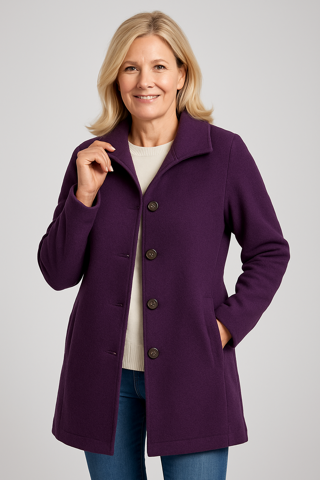 Elegant Damkappa – Stilren, Bekväm & Perfekt för Alla Tillfällen